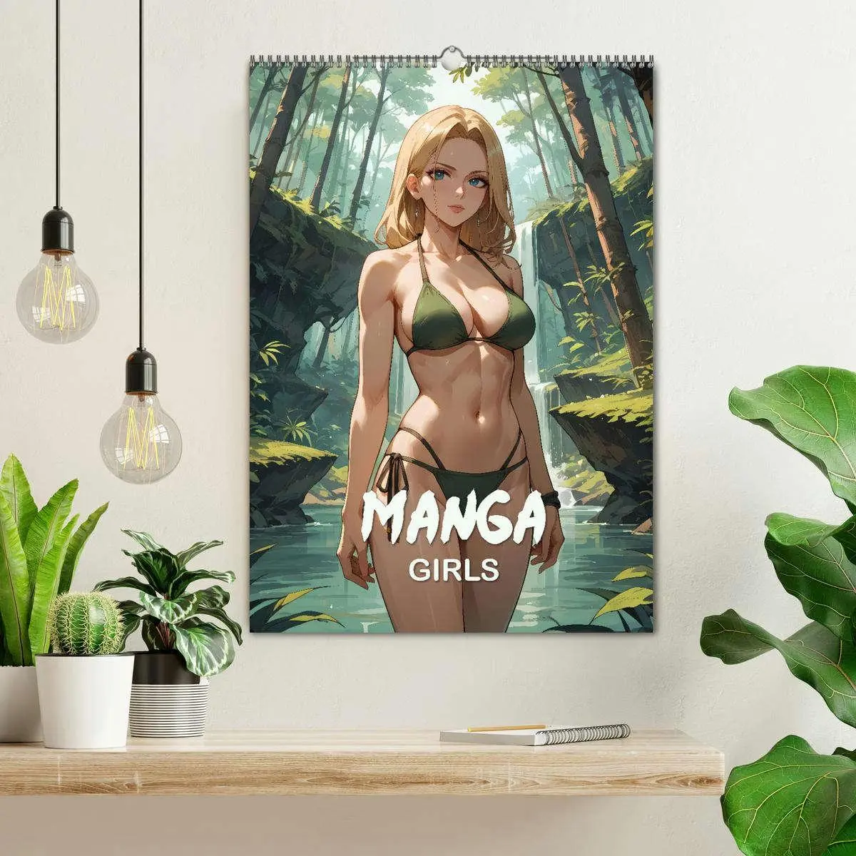 Bild: 9783516241655 | Manga Beauties - 12 Schönheiten im Manga-Stil (Wandkalender 2026...