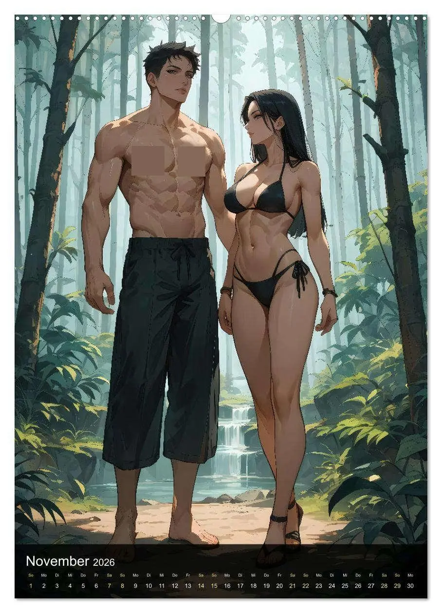 Bild: 9783516241655 | Manga Beauties - 12 Schönheiten im Manga-Stil (Wandkalender 2026...