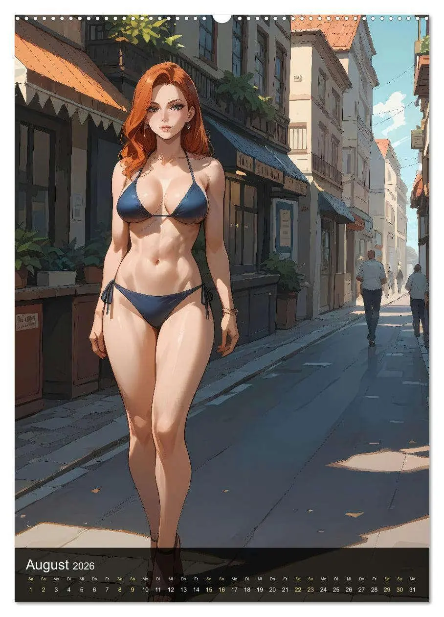 Bild: 9783516241655 | Manga Beauties - 12 Schönheiten im Manga-Stil (Wandkalender 2026...