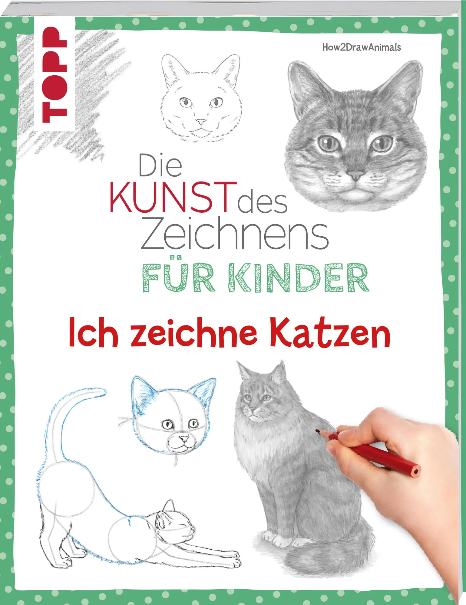 Cover: 9783735891655 | Die Kunst des Zeichnens für Kinder - Ich zeichne Katzen | Taschenbuch