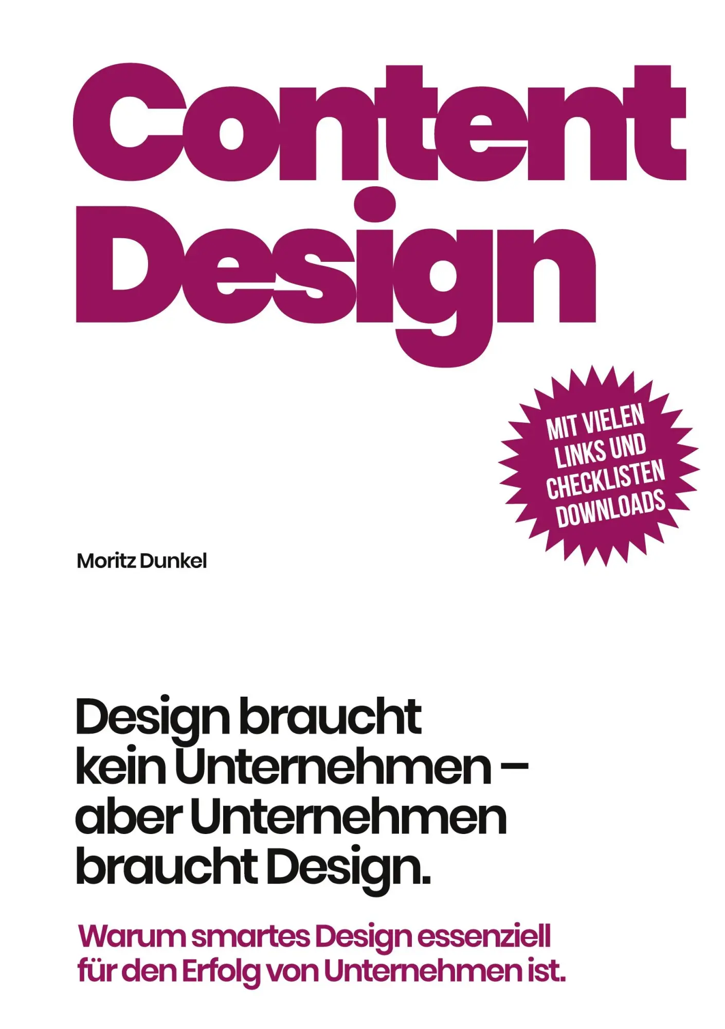 Cover: 9783756201655 | Content Design | Moritz Dunkel | Taschenbuch | Paperback | 216 S.