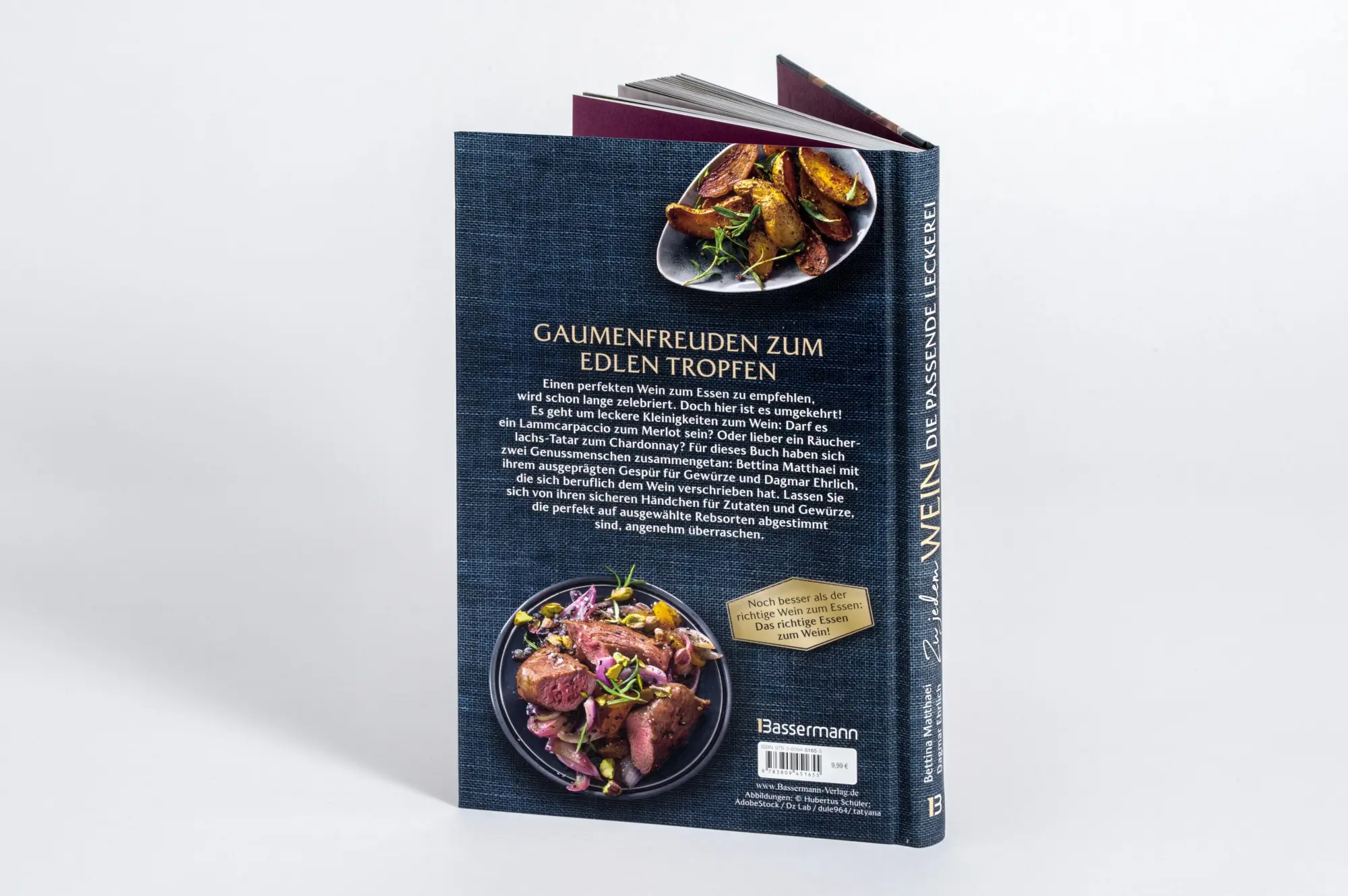 Bild: 9783809451655 | Zu jedem Wein die passende Leckerei | Bettina Matthaei (u. a.) | Buch