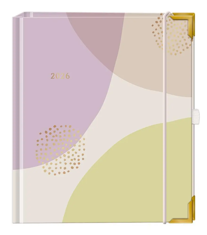 Cover: 9783986361655 | Terminplaner A5 Premium 2026 Kreise | Premium-Terminplaner | Original