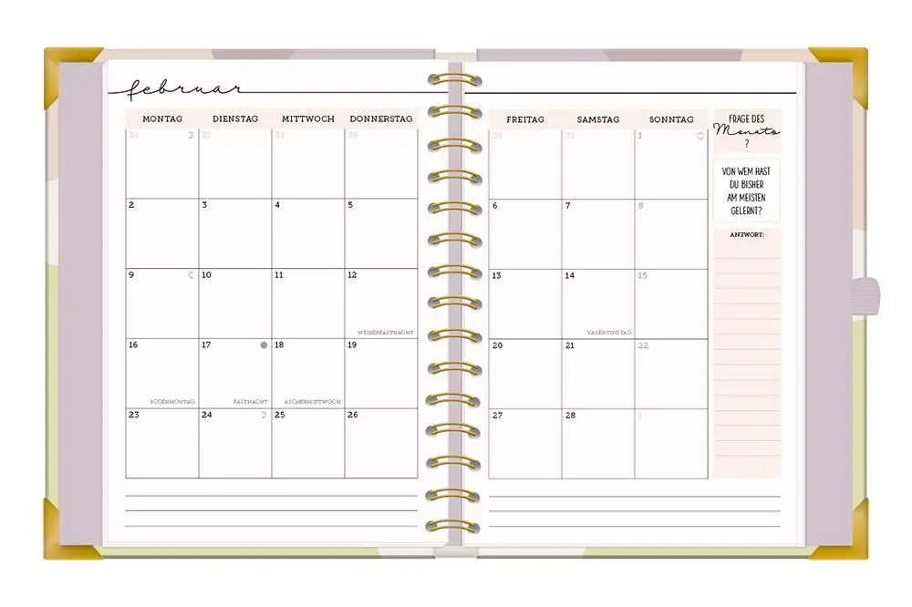 Bild: 9783986361655 | Terminplaner A5 Premium 2026 Kreise | Premium-Terminplaner | Original