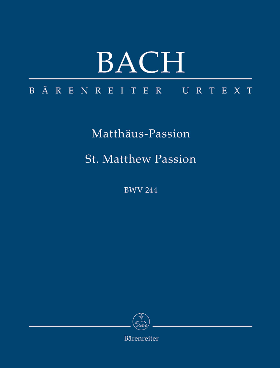 Cover: 9790006201655 | Matthäus-Passion/St. Matthew Passion, BWV 244 | Johann Sebastian Bach