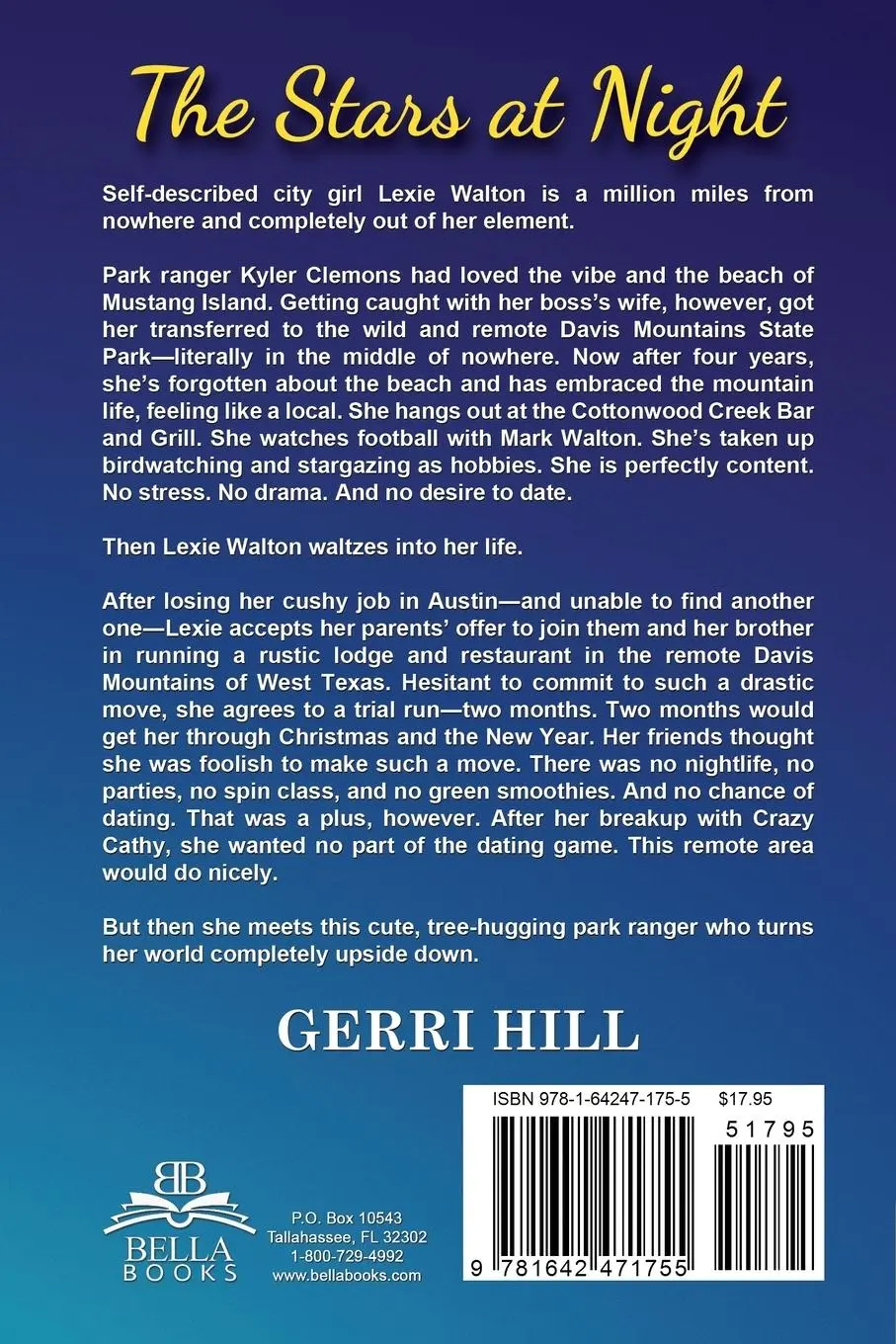 Rückseite: 9781642471755 | The Stars at Night | Gerri Hill | Taschenbuch | Englisch | 2020
