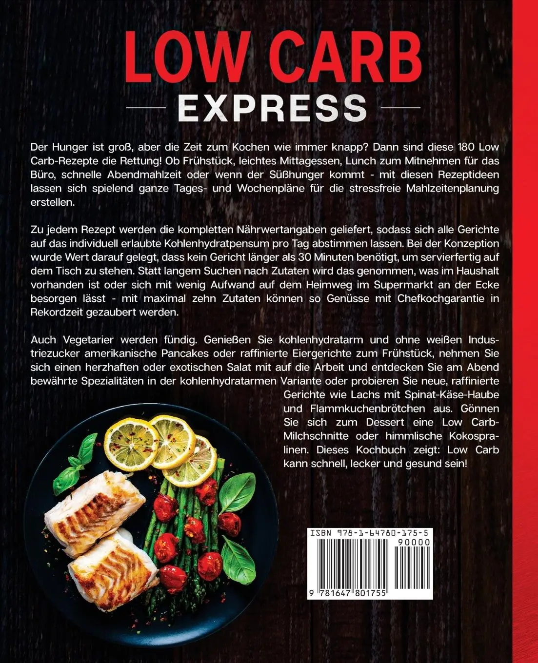 Rückseite: 9781647801755 | Low Carb Express | Alexander Wirth | Taschenbuch | Paperback | 2020
