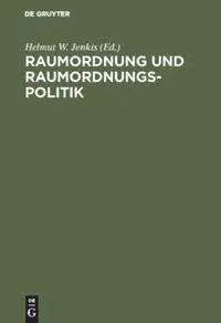 Cover: 9783486231755 | Raumordnung und Raumordnungspolitik | Helmut W. Jenkis | Buch | VII