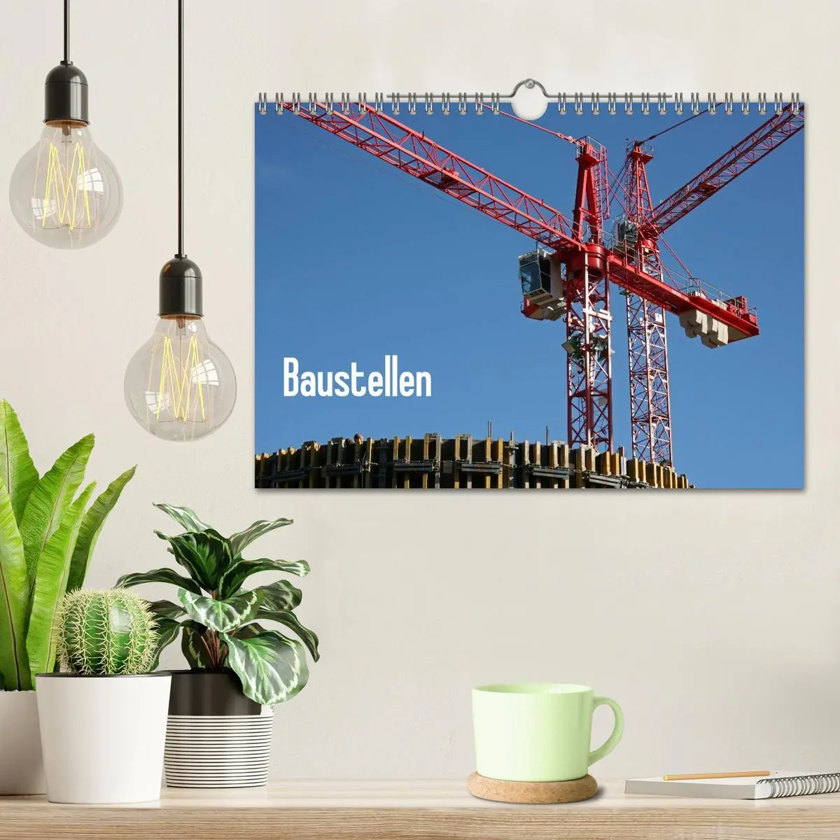 Bild: 9783516231755 | Baustellen (Wandkalender 2026 DIN A4 quer), CALVENDO Monatskalender