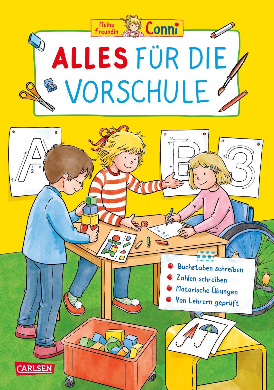 Cover: 9783551191755 | Conni Gelbe Reihe (Beschäftigungsbuch): Alles für die Vorschule | Buch
