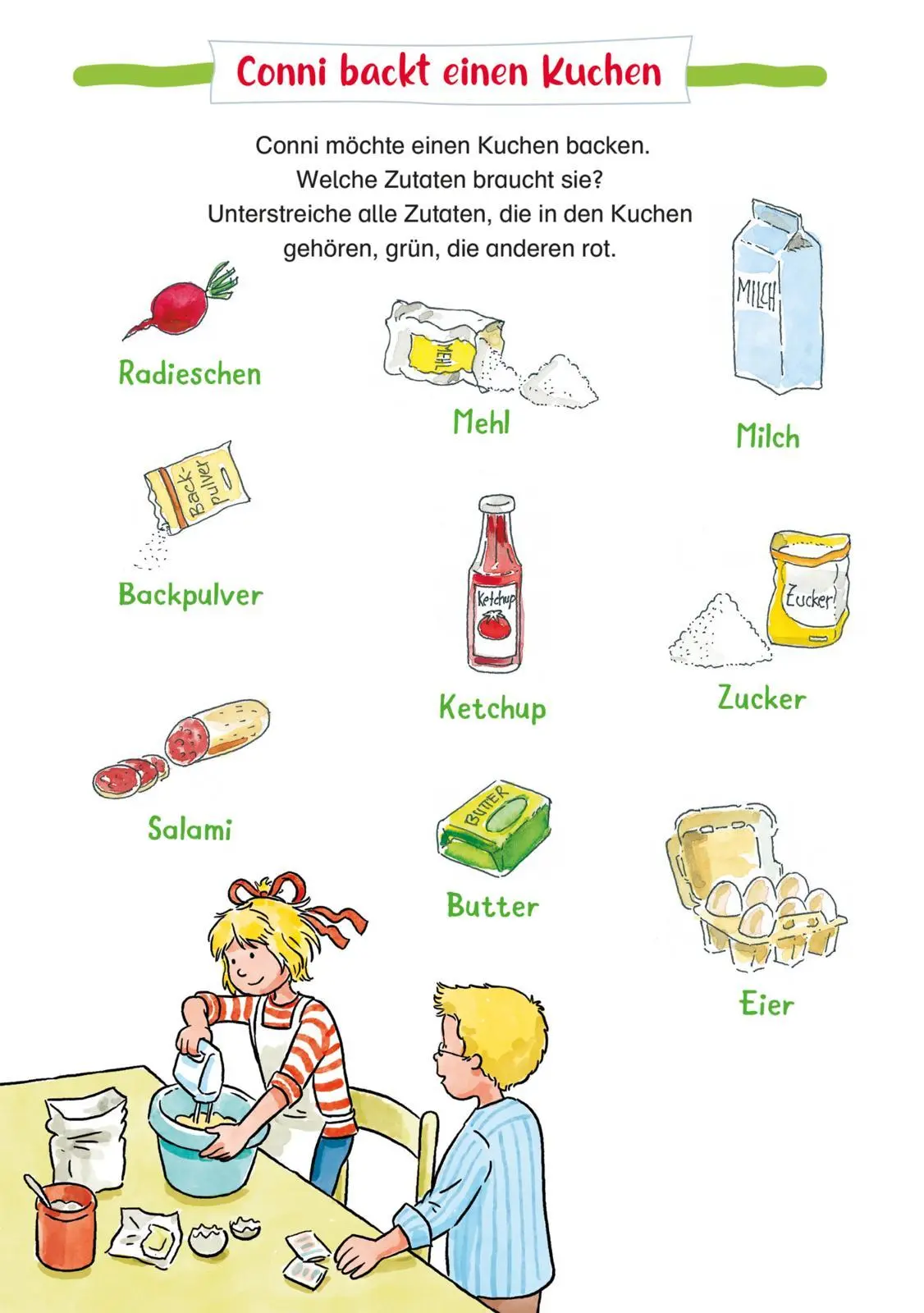 Bild: 9783551191755 | Conni Gelbe Reihe (Beschäftigungsbuch): Alles für die Vorschule | Buch