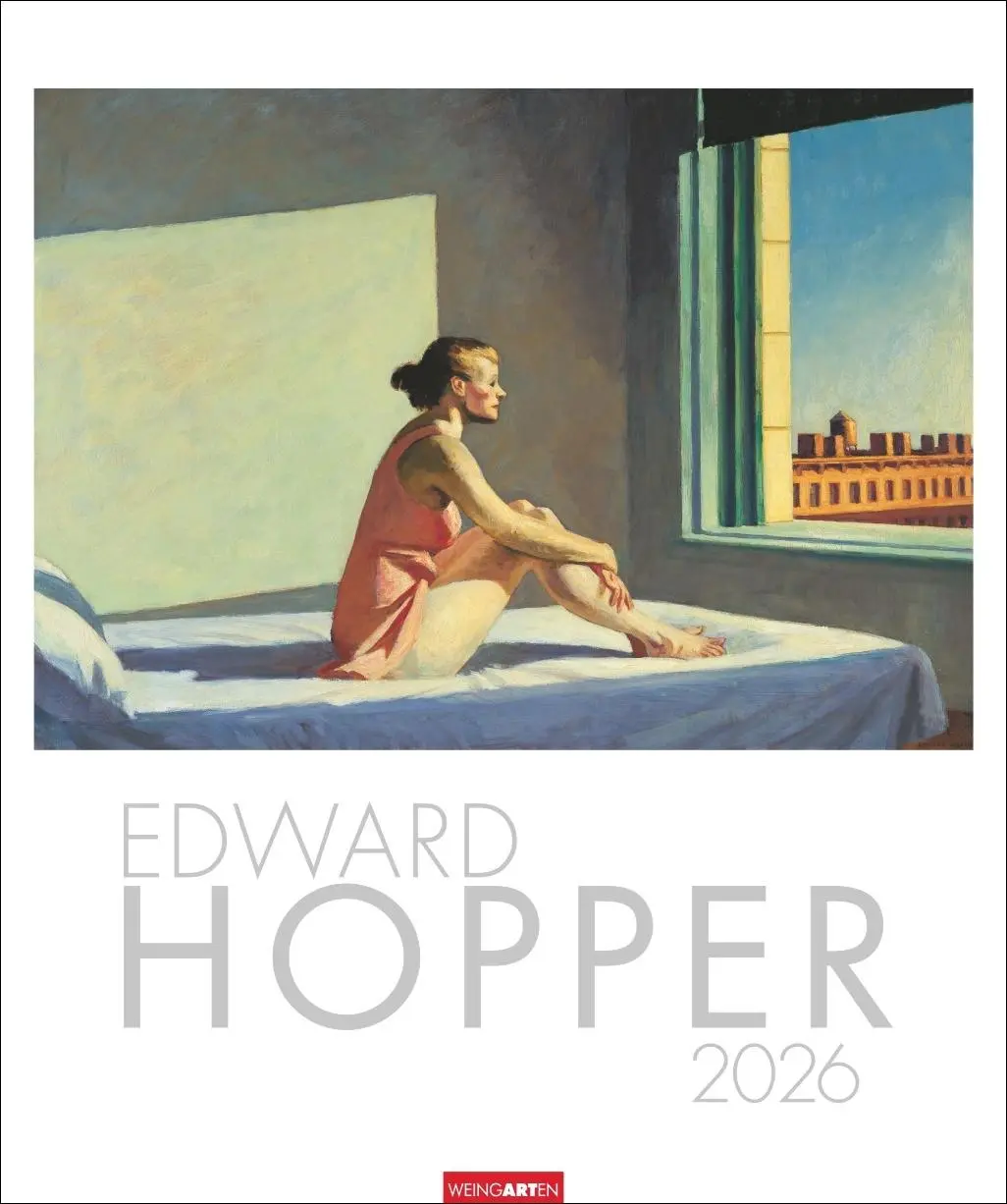 Cover: 9783839901755 | Edward Hopper Kalender 2026 | Edward Hopper | Kalender | Spiralbindung