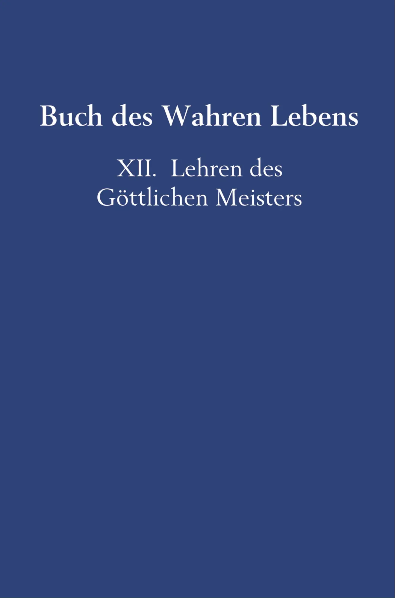 Cover: 9789463861755 | Buch des Wahren Lebens | XII. Lehren des Göttlichen Meisters | Hosta