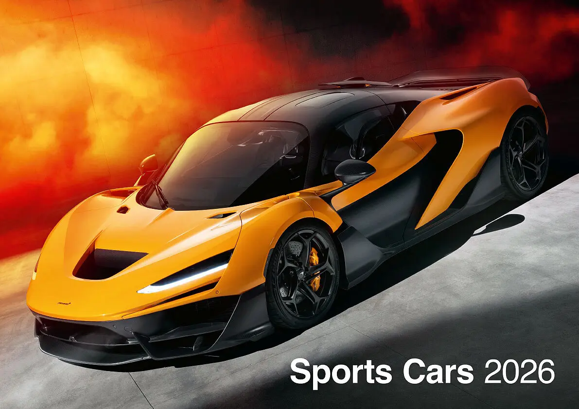 Cover: 9798893611755 | Sports Cars 2026 - Sportwagen - Autos Kalender | Kalender | 14 S.