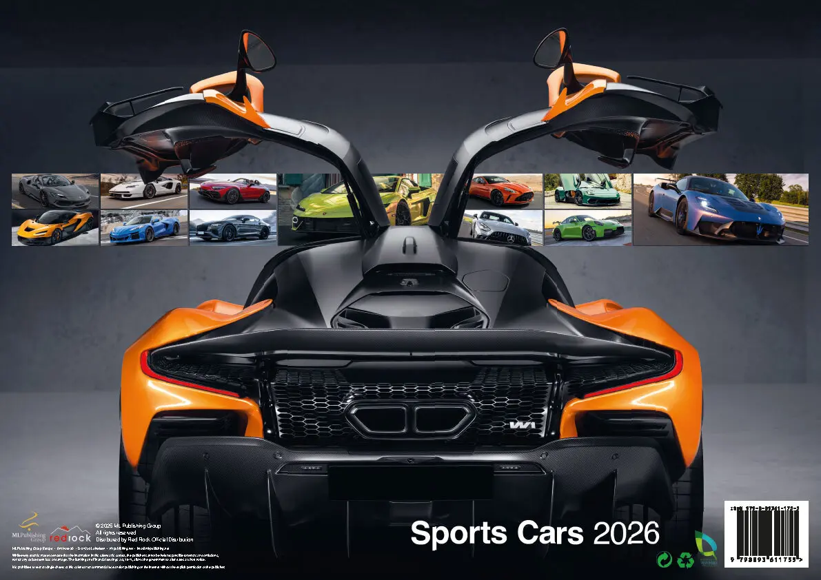 Bild: 9798893611755 | Sports Cars 2026 - Sportwagen - Autos Kalender | Kalender | 14 S.