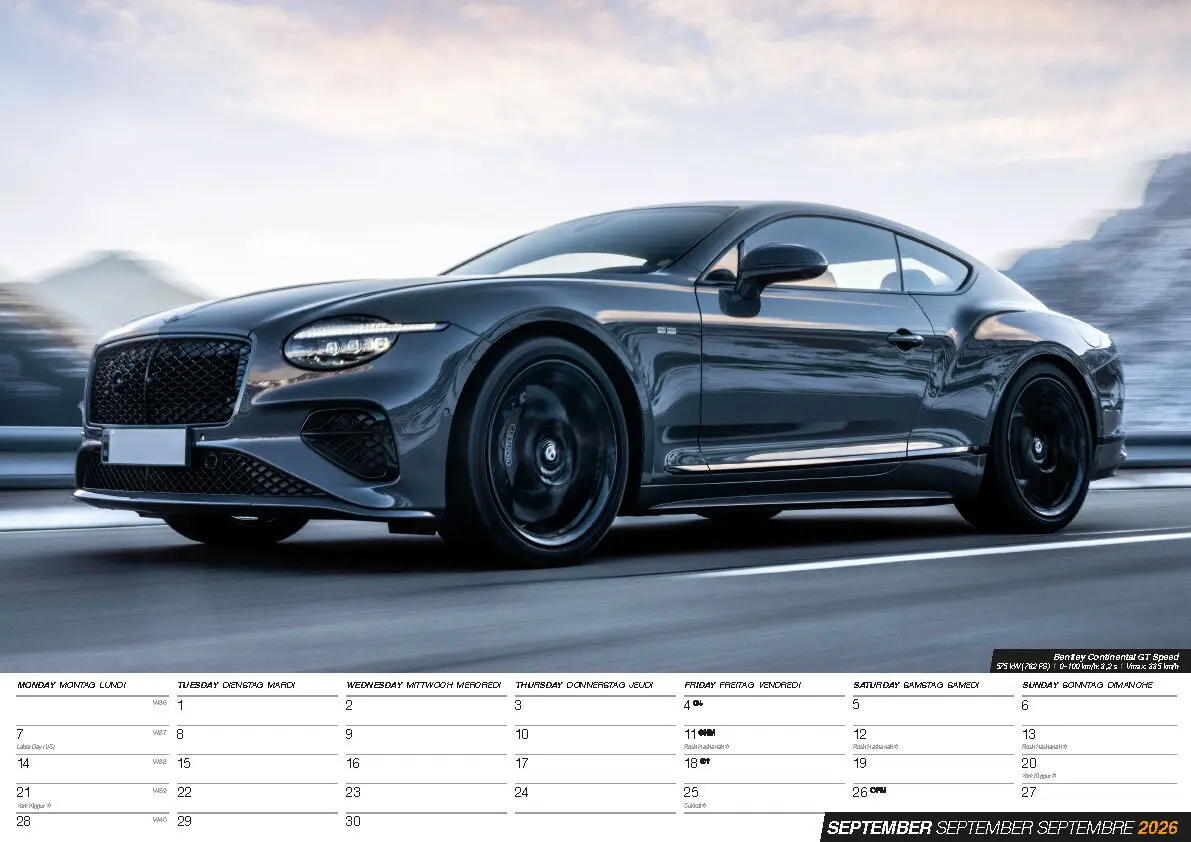 Bild: 9798893611755 | Sports Cars 2026 - Sportwagen - Autos Kalender | Kalender | 14 S.