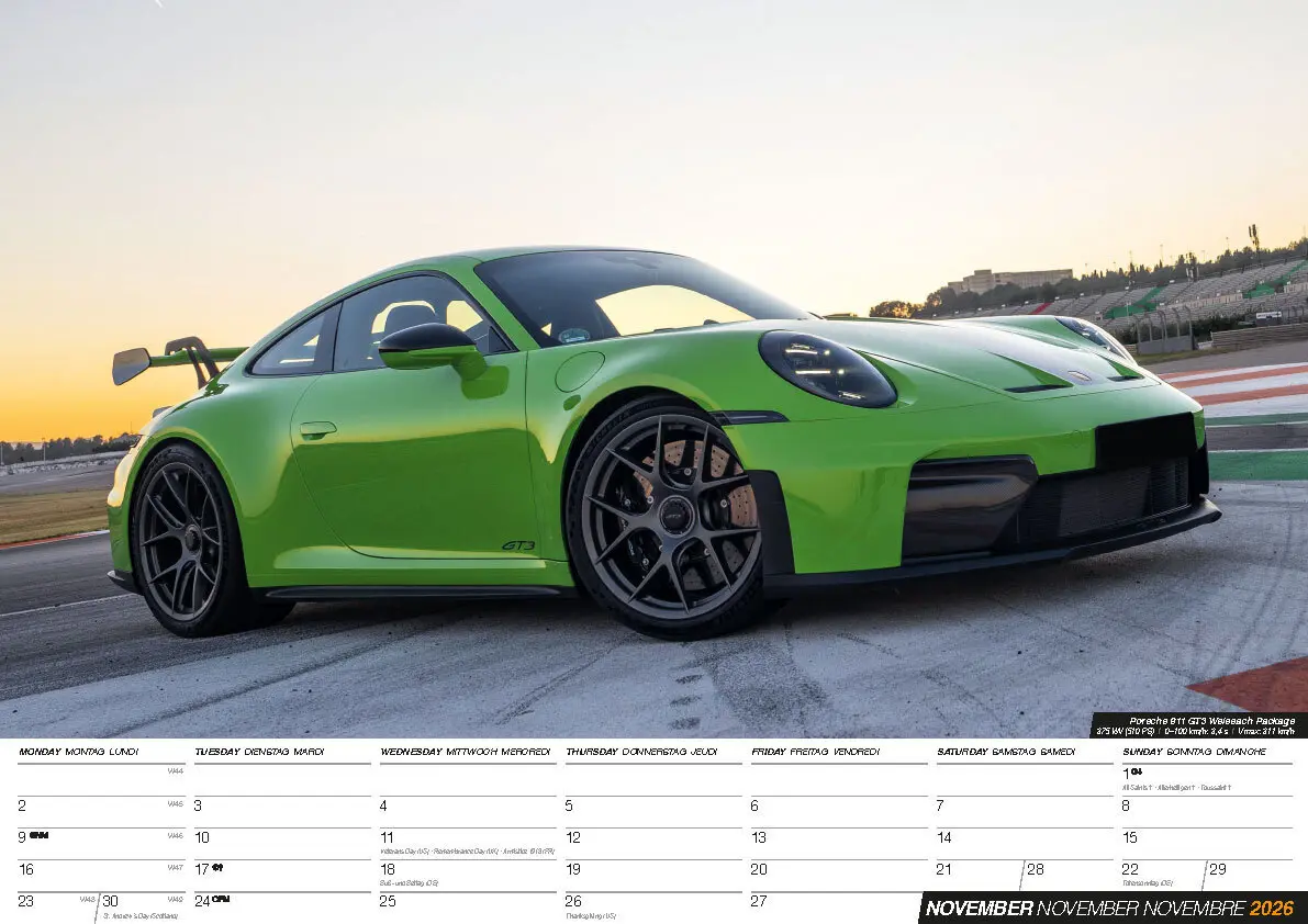 Bild: 9798893611755 | Sports Cars 2026 - Sportwagen - Autos Kalender | Kalender | 14 S.