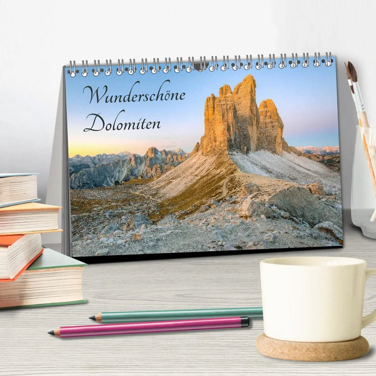 Bild: 9783457751855 | Wunderschöne Dolomiten (Tischkalender 2026 DIN A5 quer), CALVENDO...