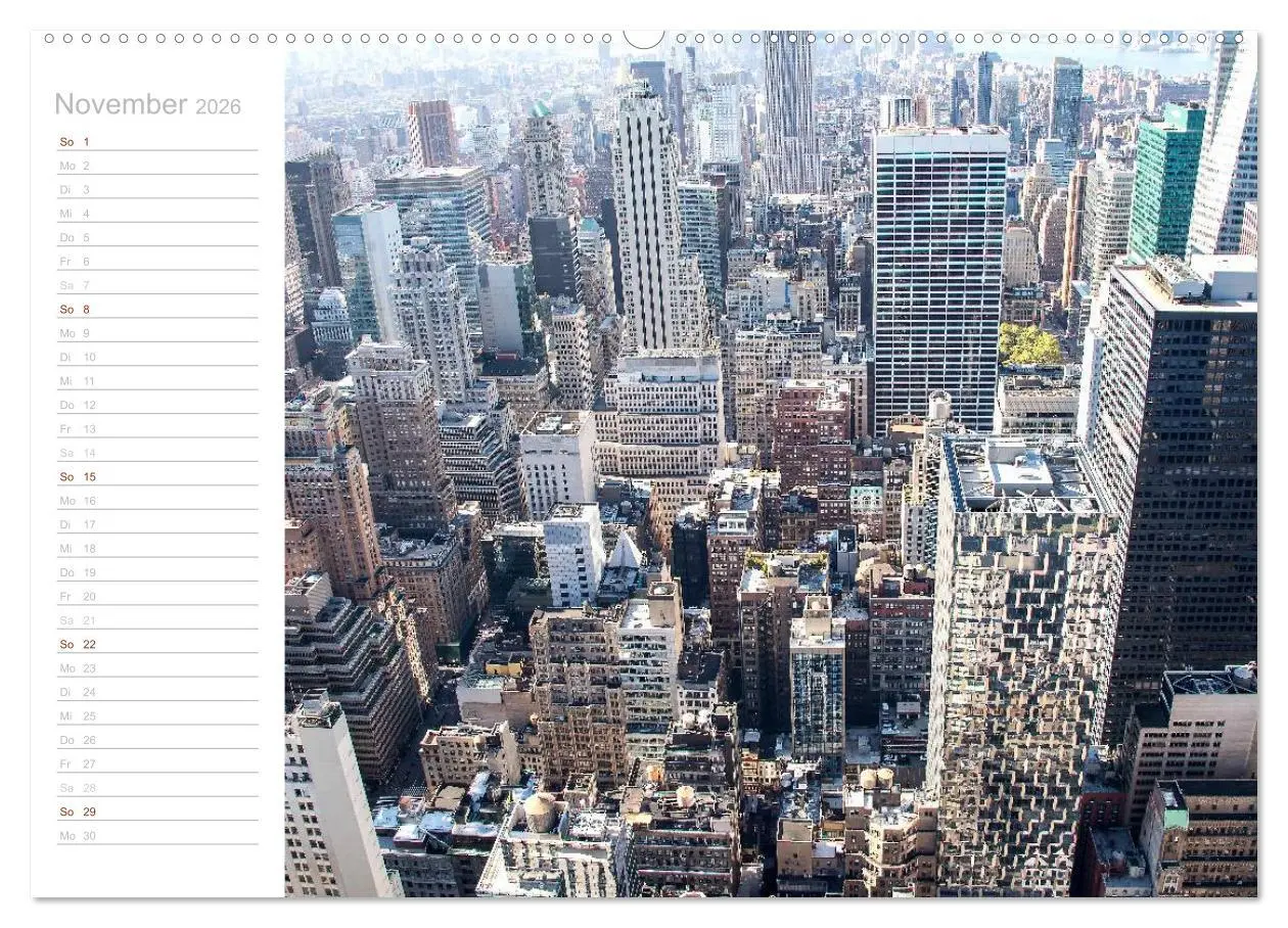 Bild: 9783457991855 | New York - Bilder einer Metropole (Wandkalender 2026 DIN A2 quer),...