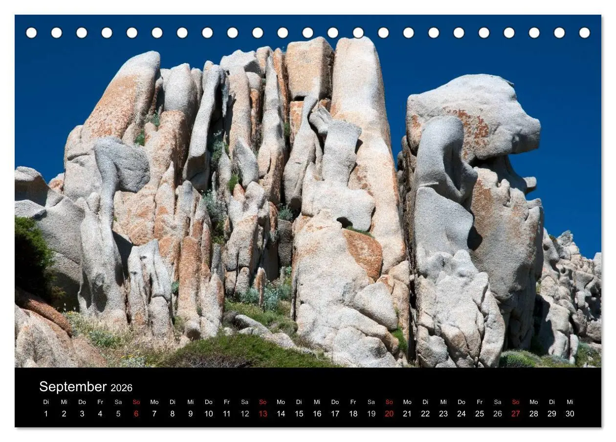 Bild: 9783516151855 | Sardinien Costa Smeralda und der Norden (Tischkalender 2026 DIN A5...