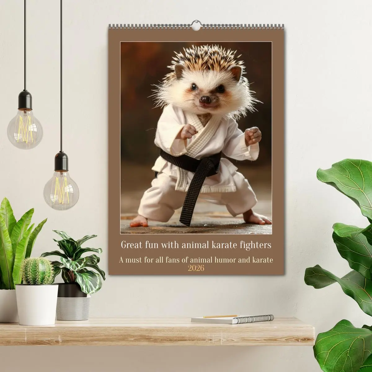 Bild: 9783516531855 | Great fun with animal karate fighters (Wall Calendar 2026 DIN A2...