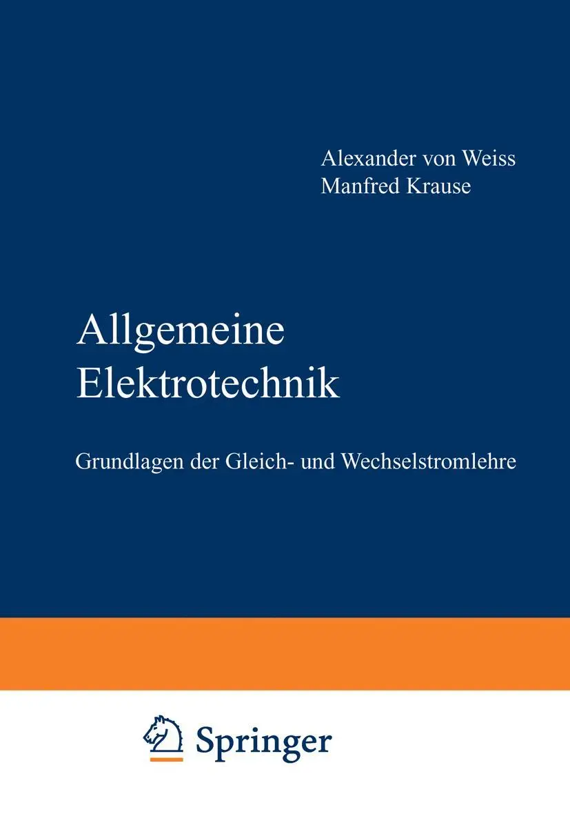 Cover: 9783528341855 | Allgemeine Elektrotechnik | Manfred Krause | Taschenbuch | xii | 1987