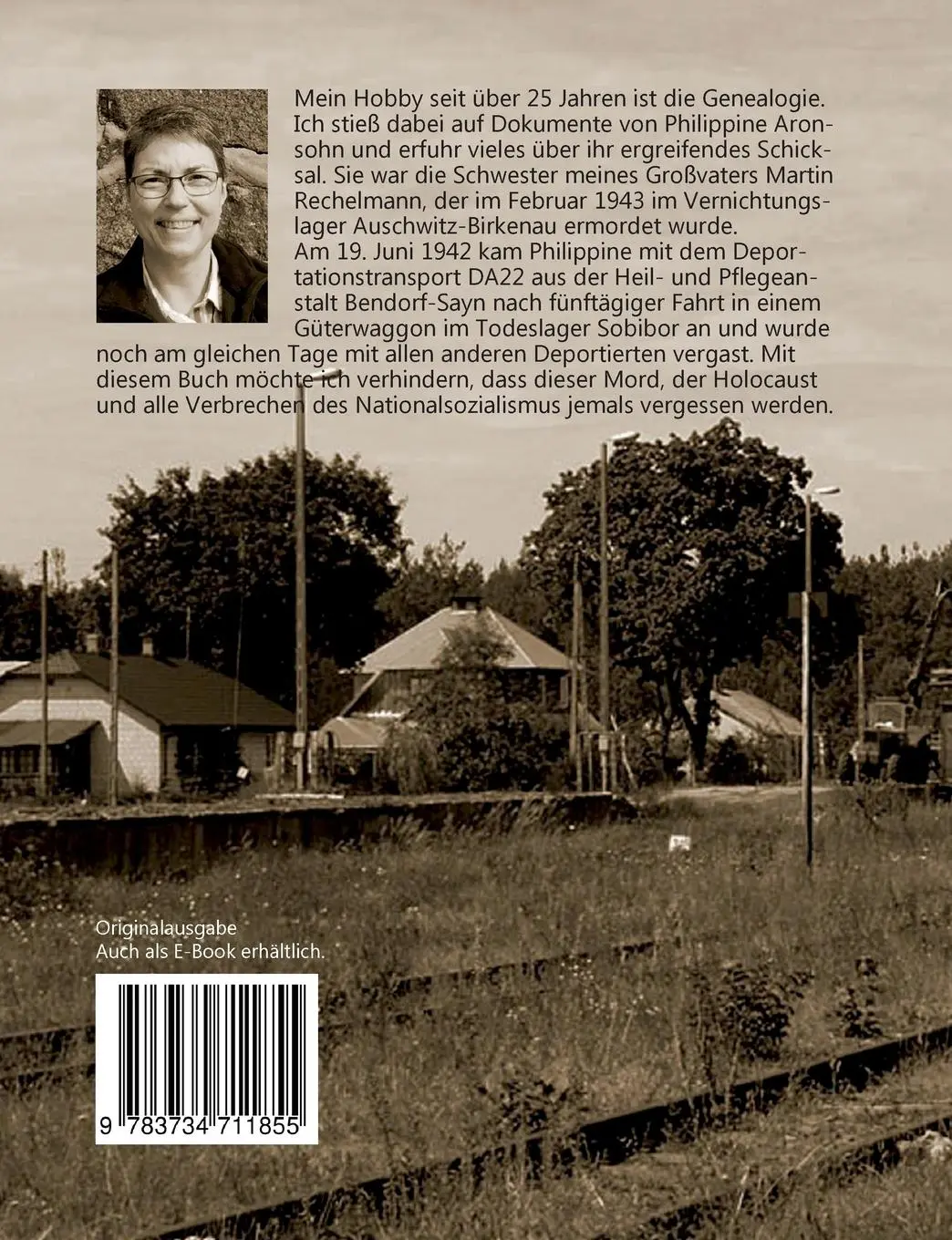 Rückseite: 9783734711855 | Philippine oder Endstation Sobibor | Judith Schewe | Taschenbuch