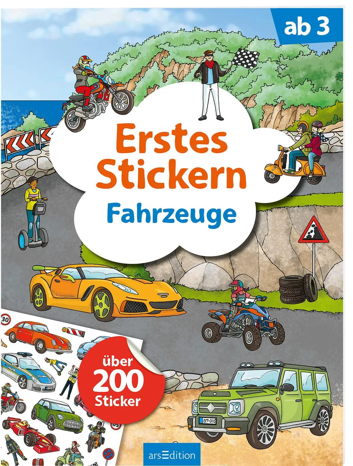 Cover: 9783845831855 | Erstes Stickern Fahrzeuge | Über 200 Sticker | Sebastian Coenen | Buch