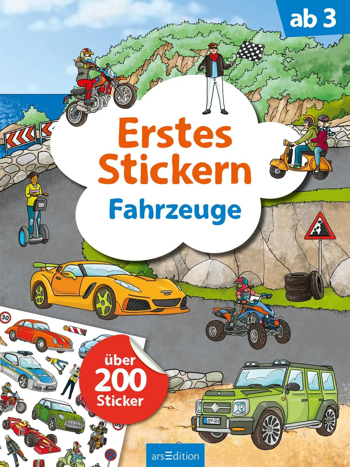 Bild: 9783845831855 | Erstes Stickern Fahrzeuge | Über 200 Sticker | Sebastian Coenen | Buch