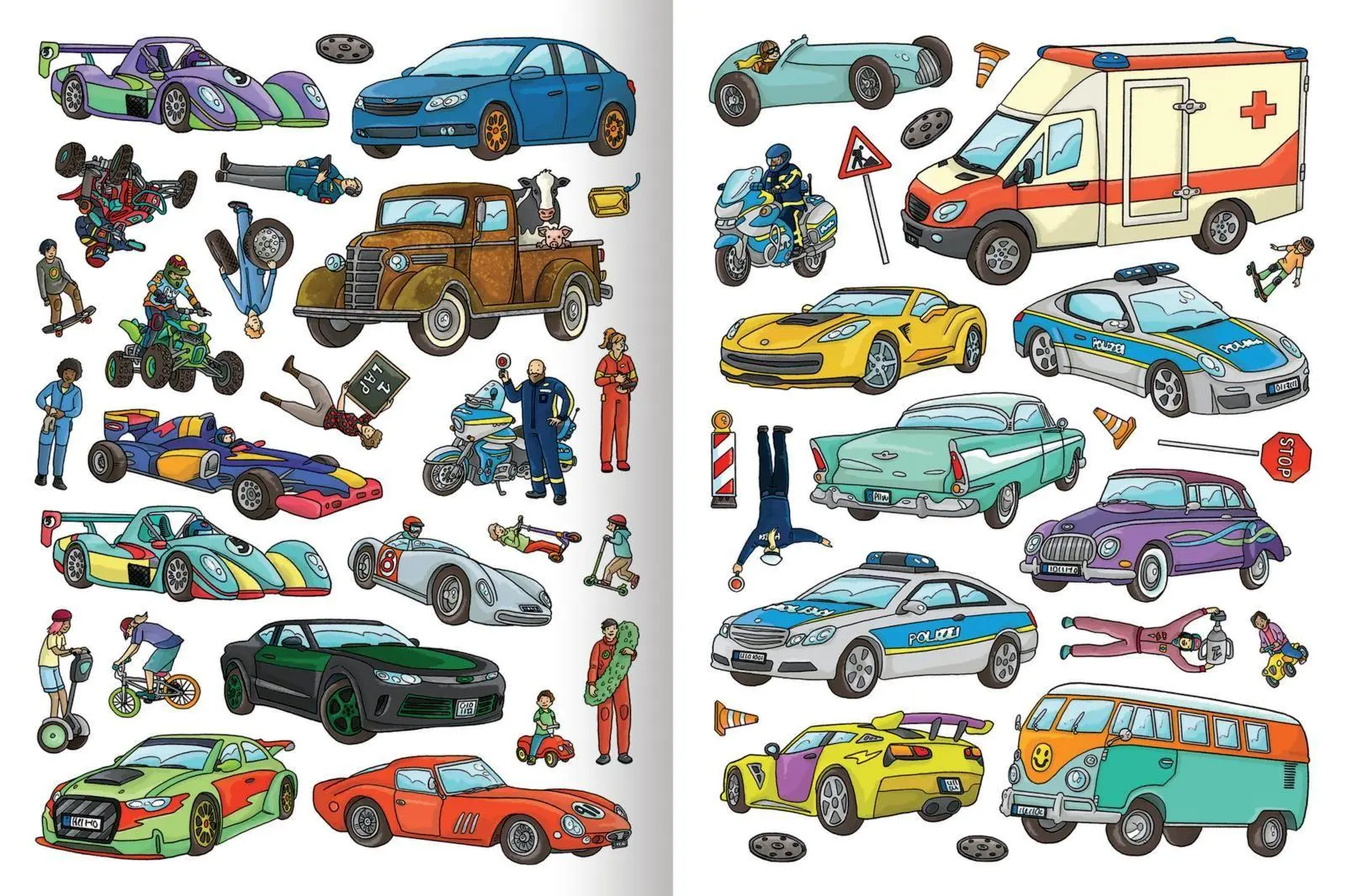 Bild: 9783845831855 | Erstes Stickern Fahrzeuge | Über 200 Sticker | Sebastian Coenen | Buch