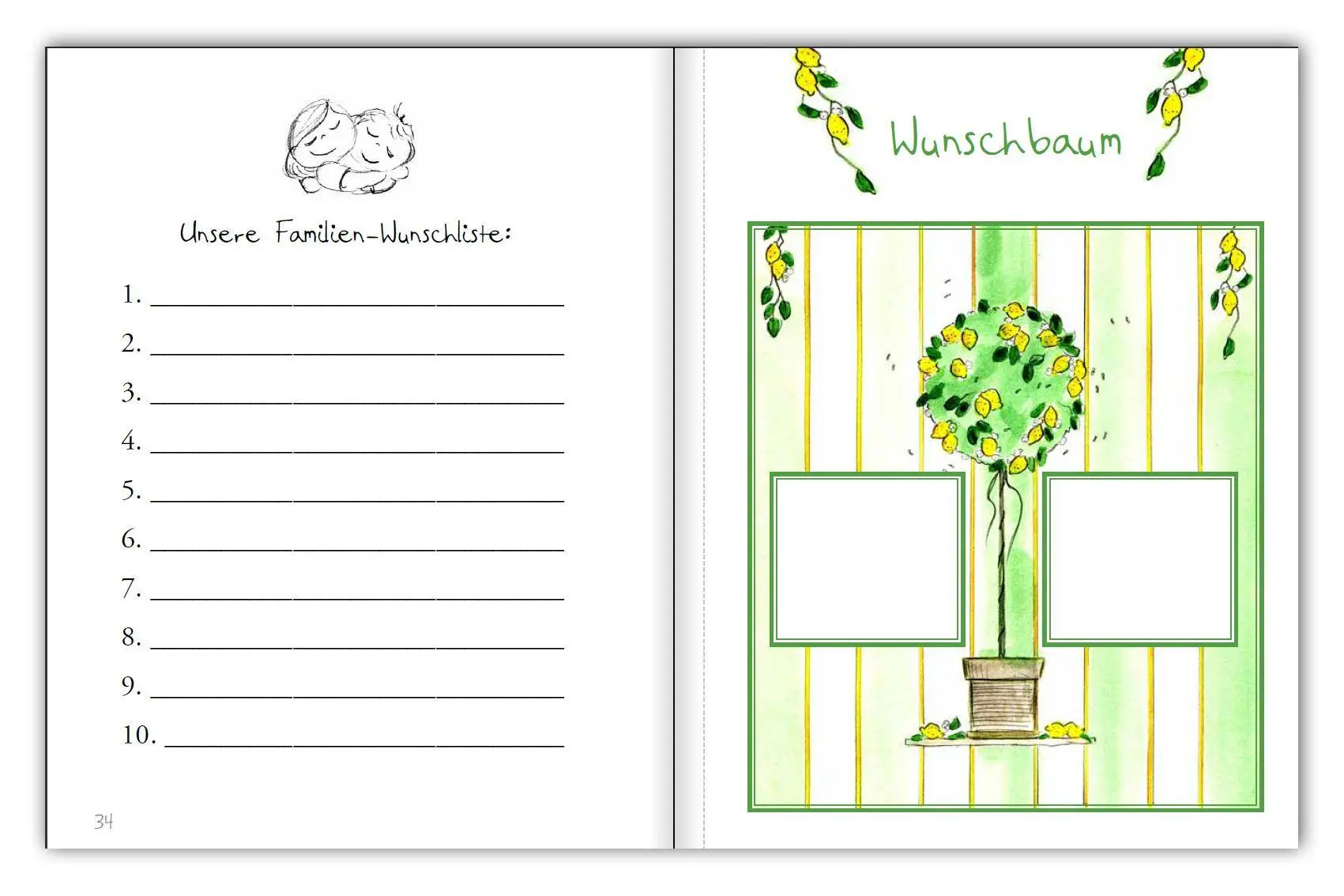 Bild: 9783990821855 | Das Wunschzettelbuch - Für alle deine Wünsche! | Nicole Schäufler