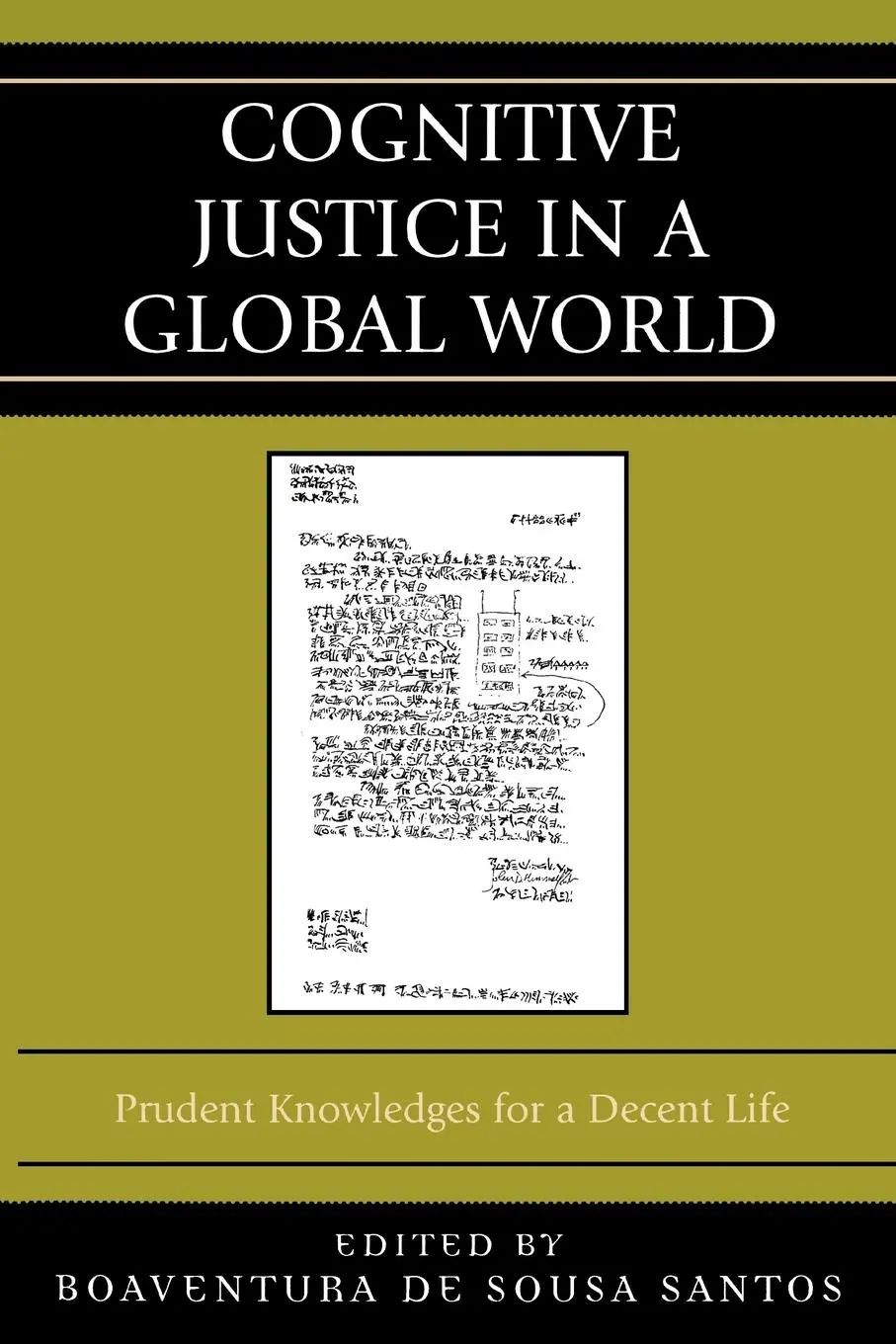 Cover: 9780739121955 | Cognitive Justice in a Global World | Boaventura de Sousa Santos