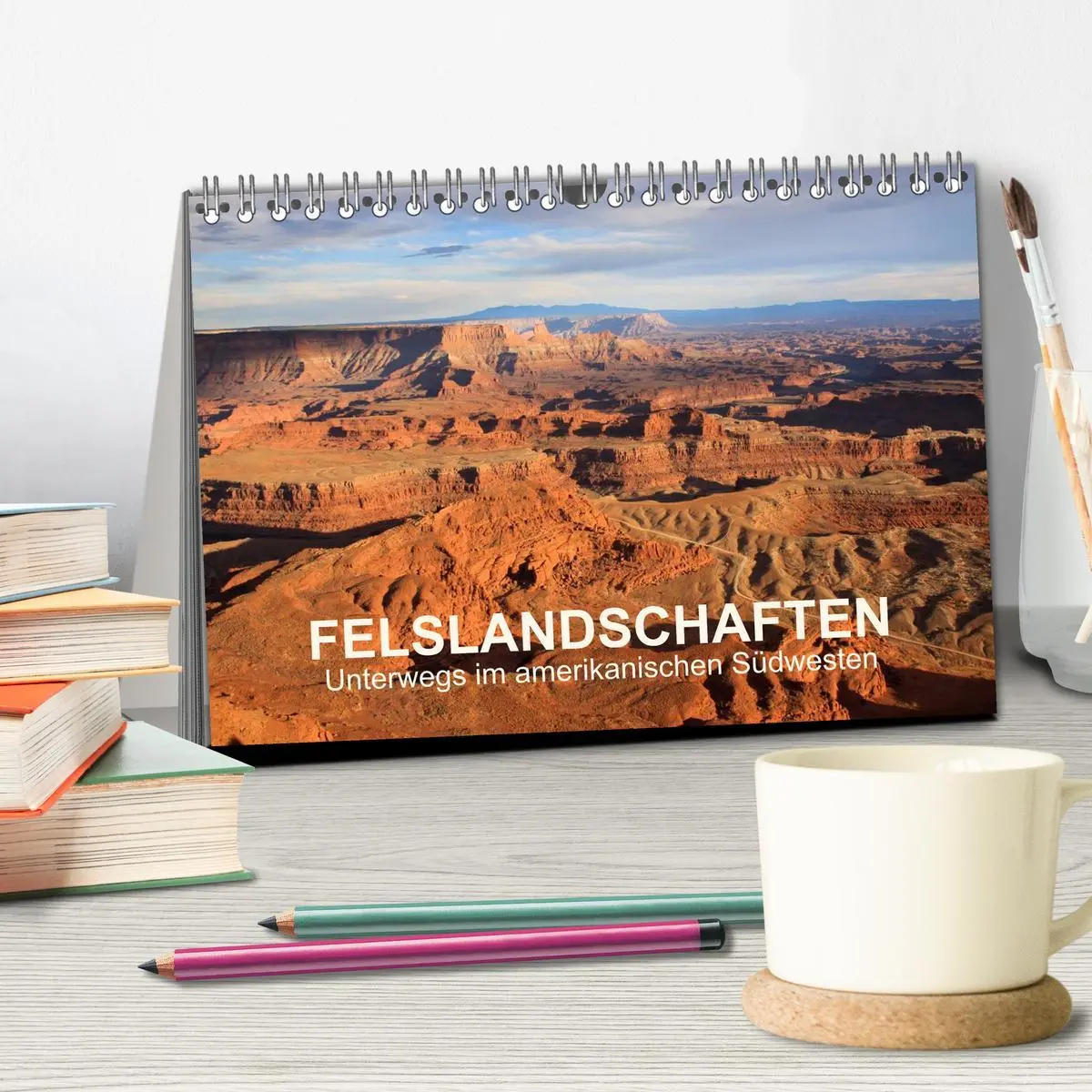 Bild: 9783457981955 | Felslandschaften (Tischkalender 2026 DIN A5 quer), CALVENDO...