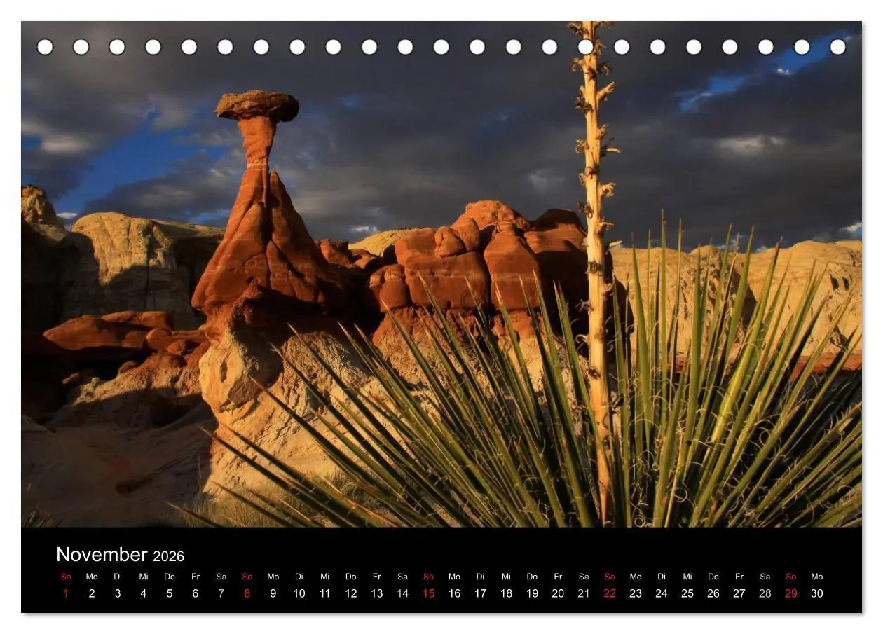 Bild: 9783457981955 | Felslandschaften (Tischkalender 2026 DIN A5 quer), CALVENDO...