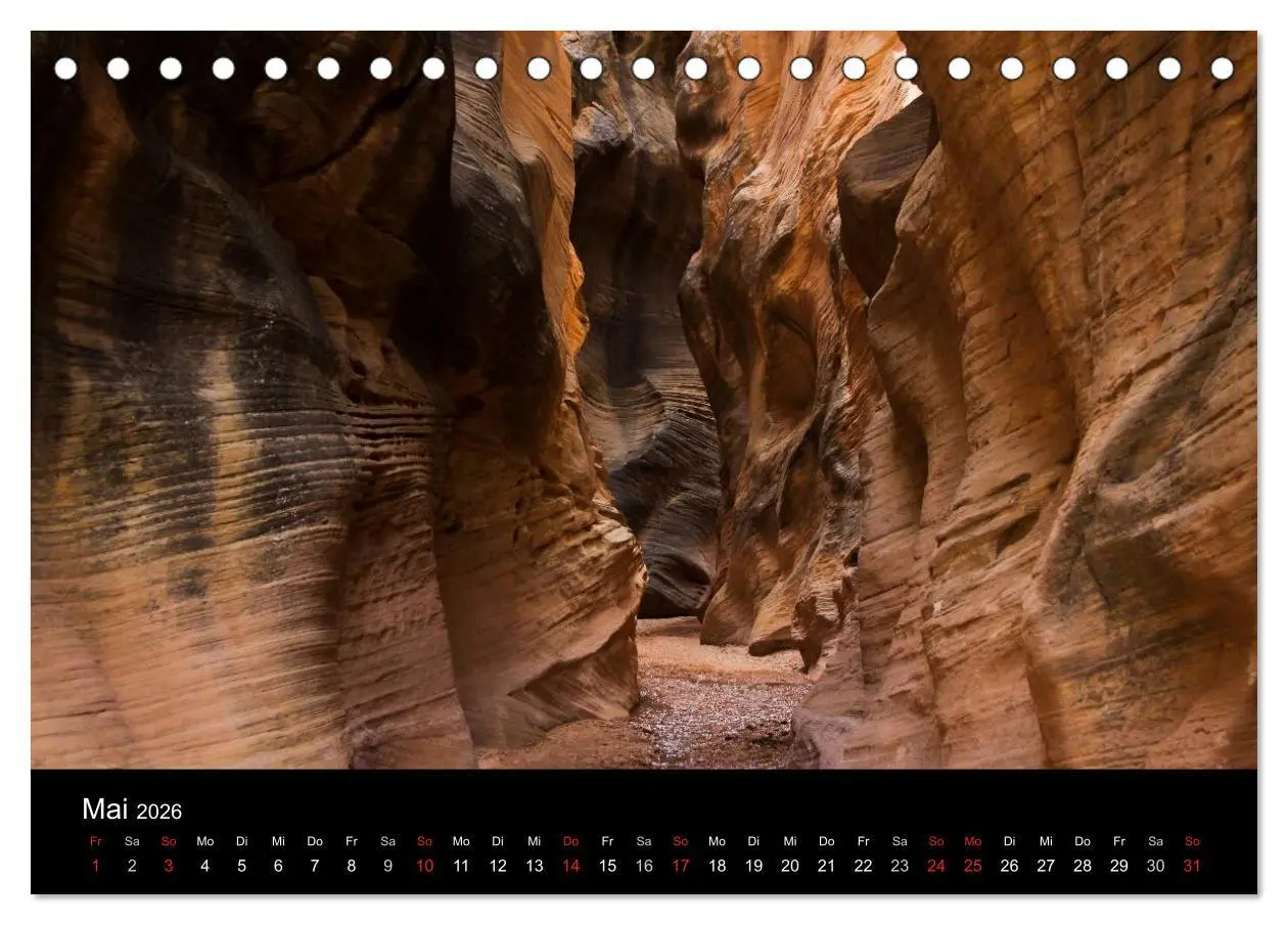Bild: 9783457981955 | Felslandschaften (Tischkalender 2026 DIN A5 quer), CALVENDO...