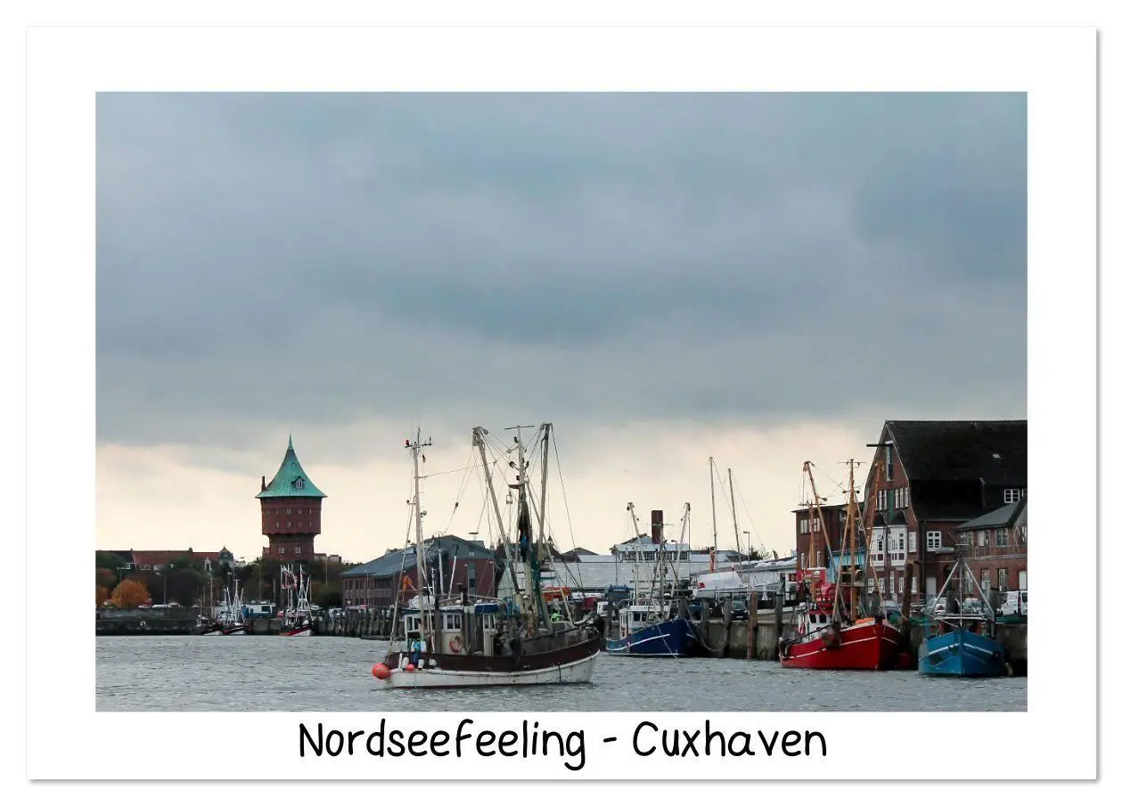 Cover: 9783516071955 | Nordseefeeling - Cuxhaven (Tischkalender 2026 DIN A5 quer),...