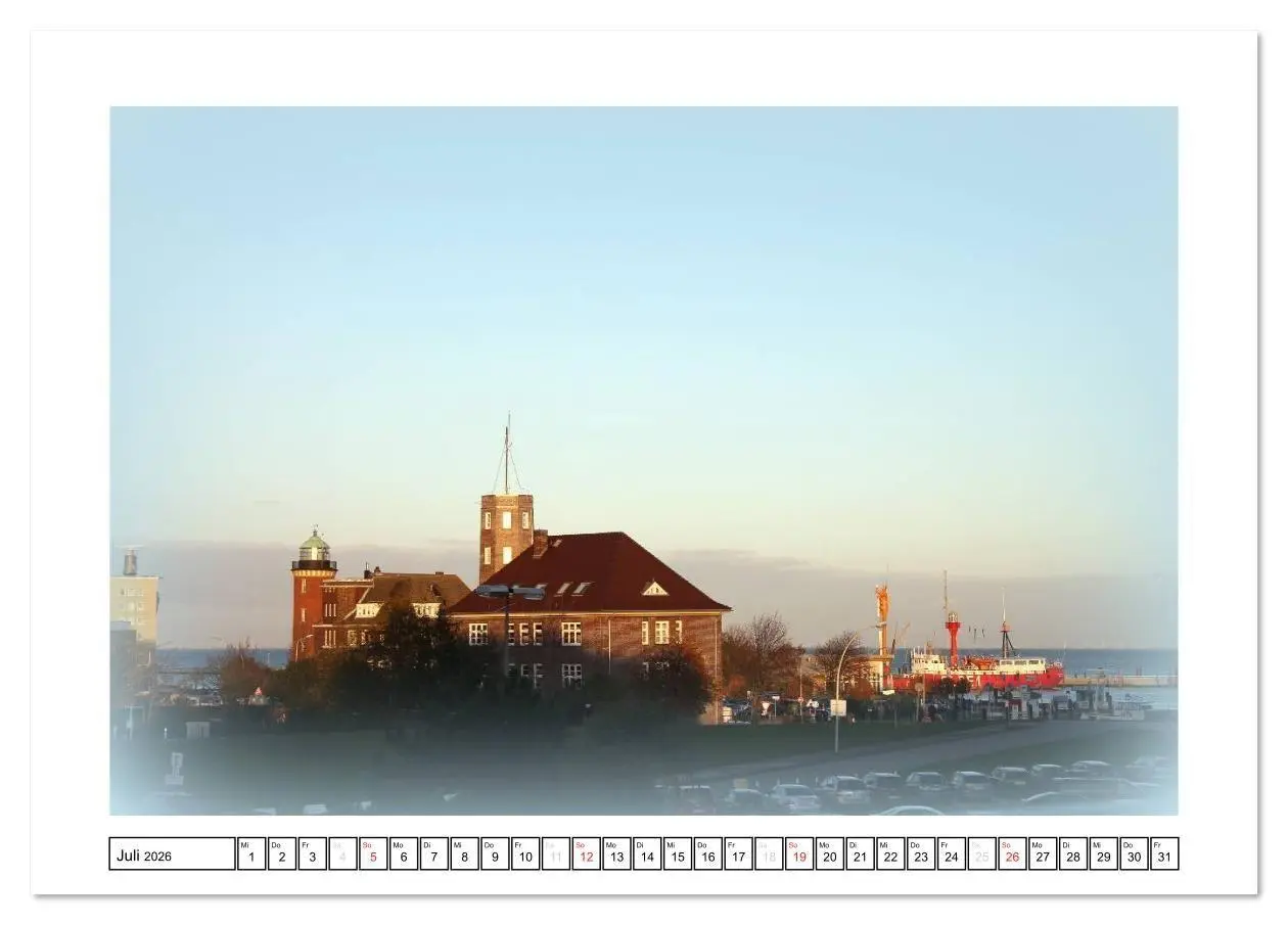 Bild: 9783516071955 | Nordseefeeling - Cuxhaven (Tischkalender 2026 DIN A5 quer),...