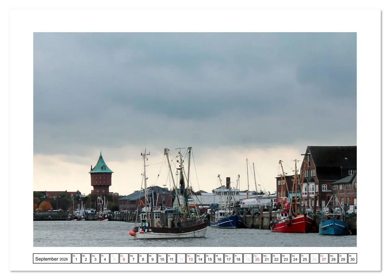 Bild: 9783516071955 | Nordseefeeling - Cuxhaven (Tischkalender 2026 DIN A5 quer),...