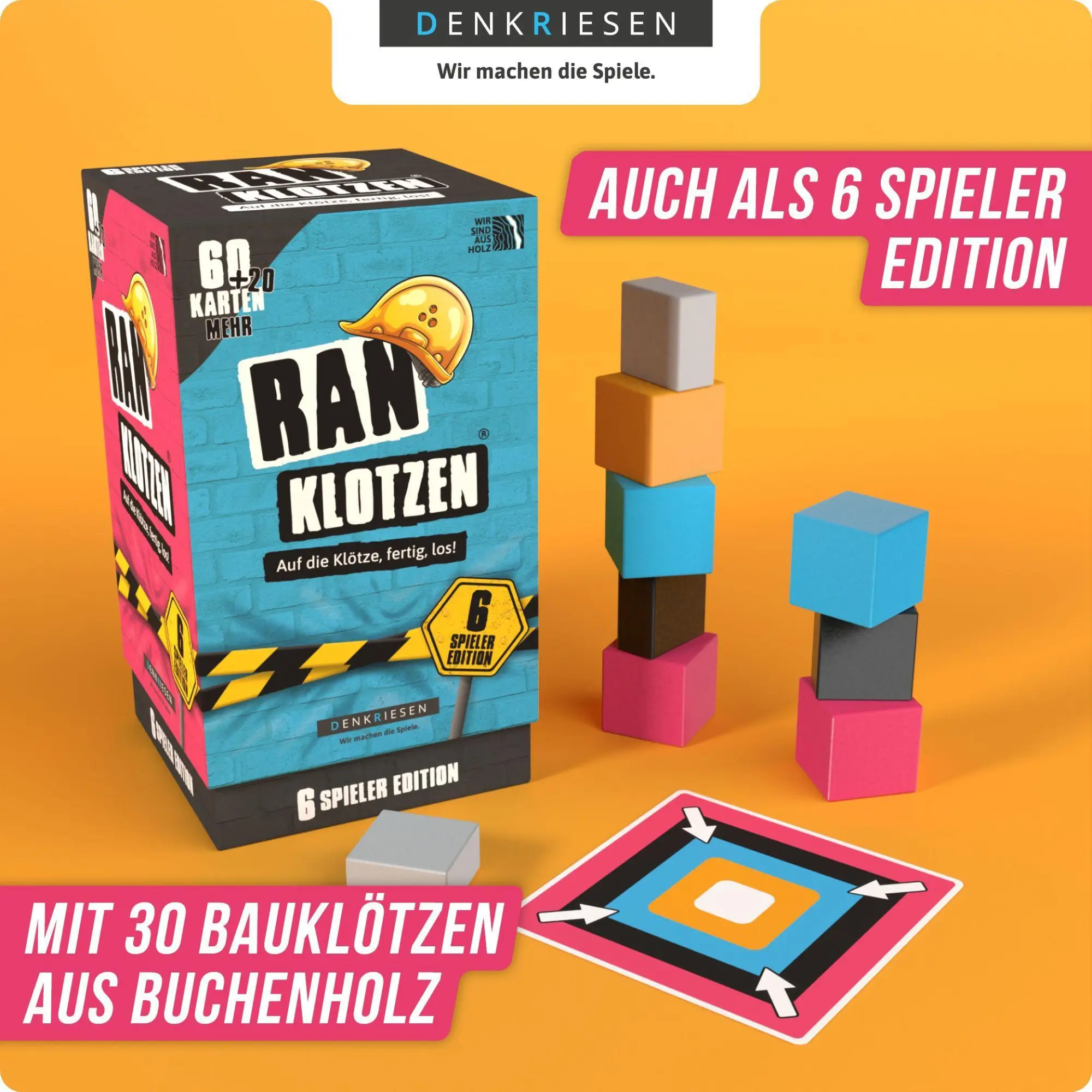 Bild: 4260528092055 | DENKRIESEN - RANKLOTZEN® - "Auf die Klötze, fertig, los!" - 4...
