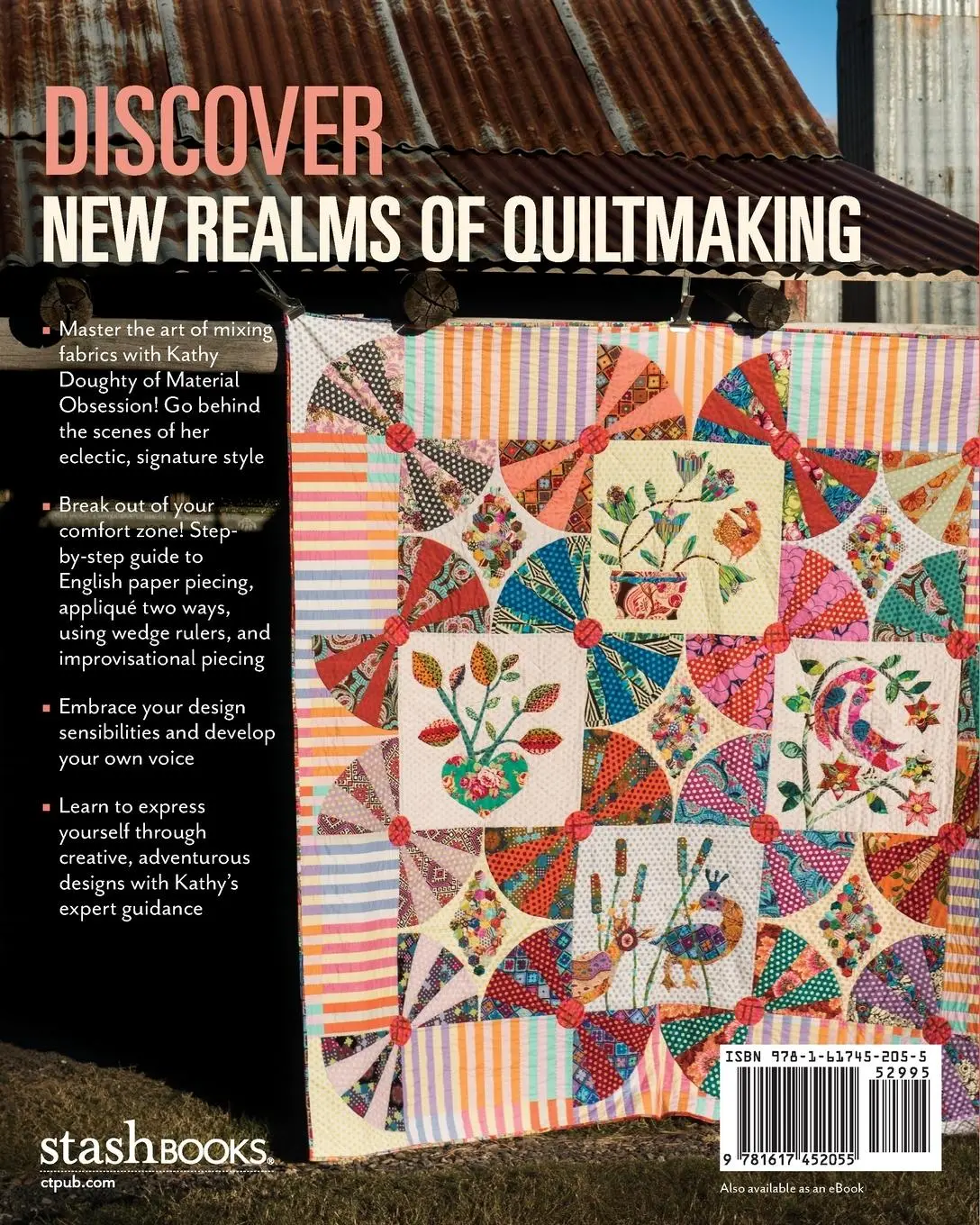 Rückseite: 9781617452055 | Mixing Quilt Elements - Print-On-Demand Edition | Kathy Doughty | Buch