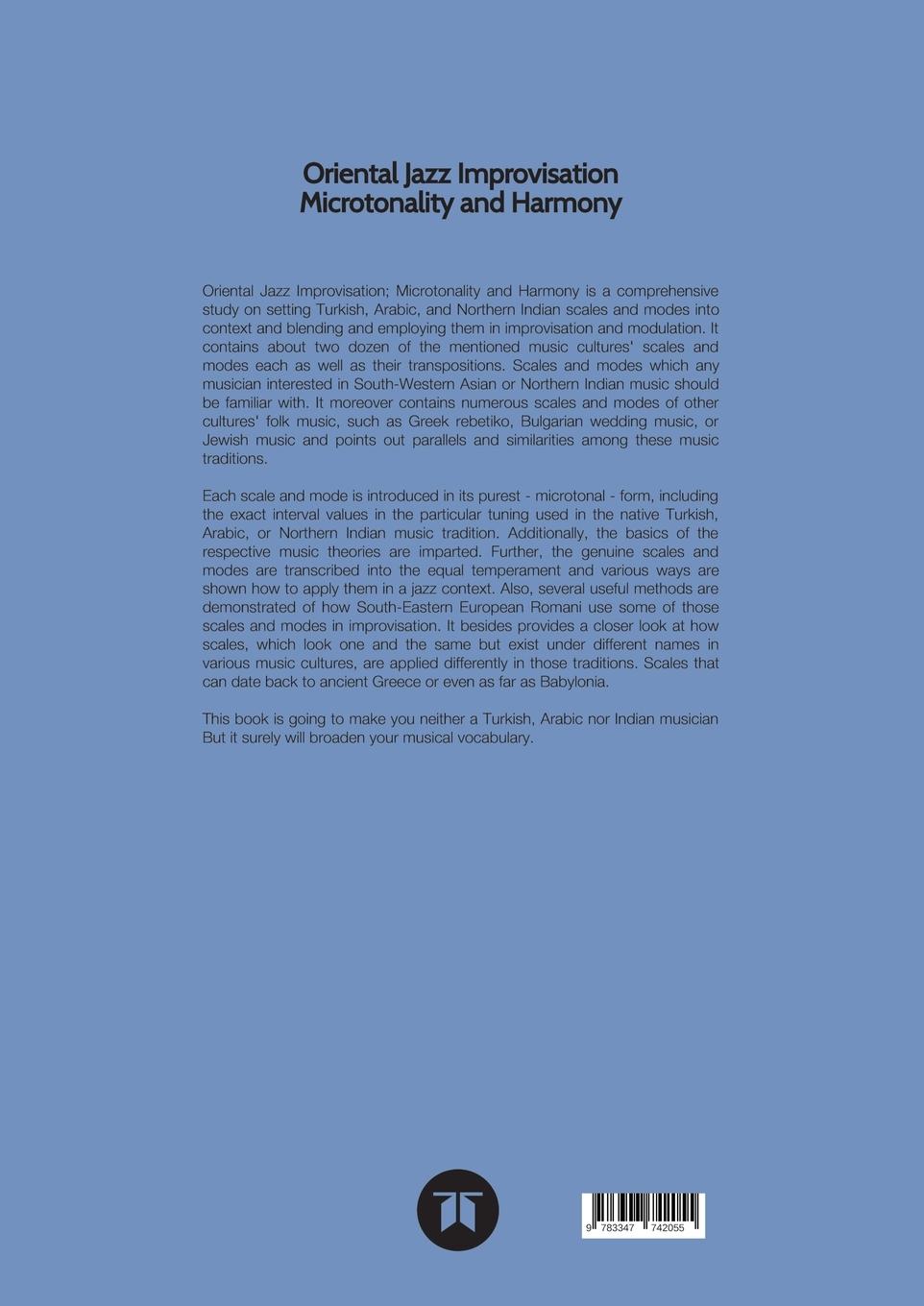 Rückseite: 9783347742055 | Oriental Jazz Improvisation - Microtonality and Harmony | Mikosch