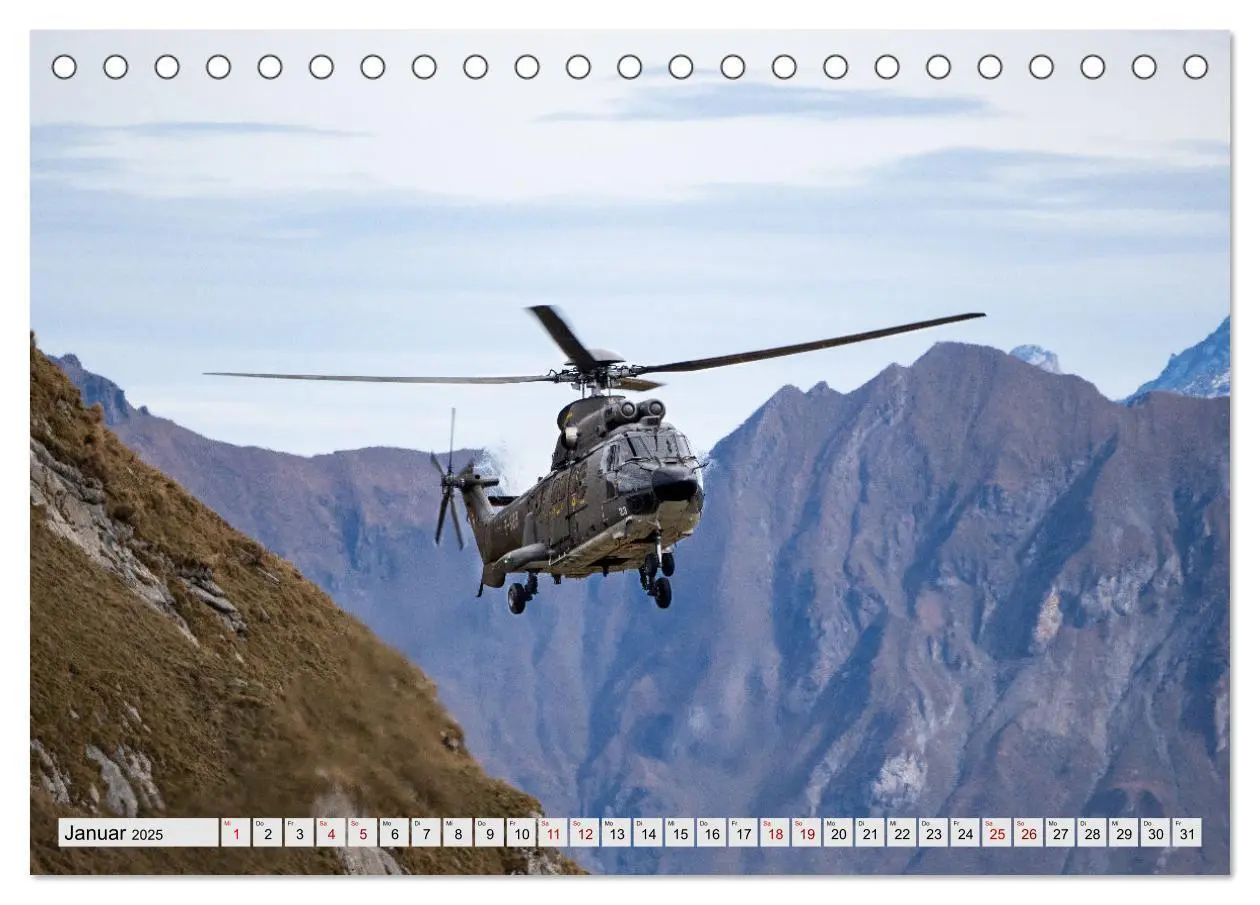 Bild: 9783383762055 | Axalp Airshow (Tischkalender 2025 DIN A5 quer), CALVENDO...