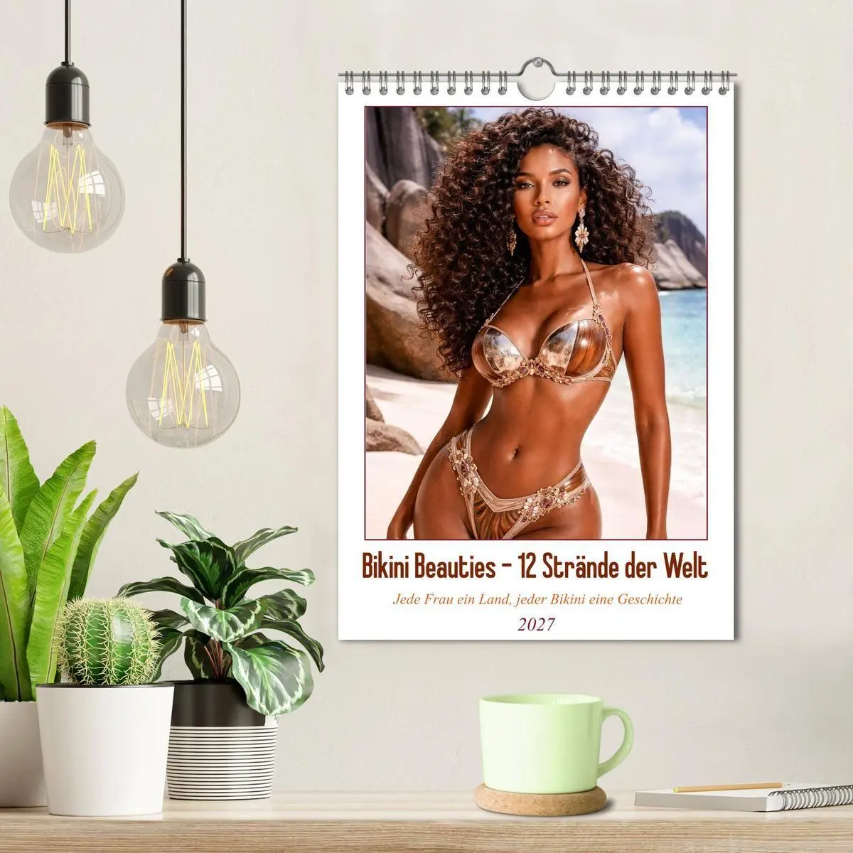 Bild: 9783569362055 | Bikini Beauties - 12 Strände der Welt (Wandkalender 2027 DIN A4...