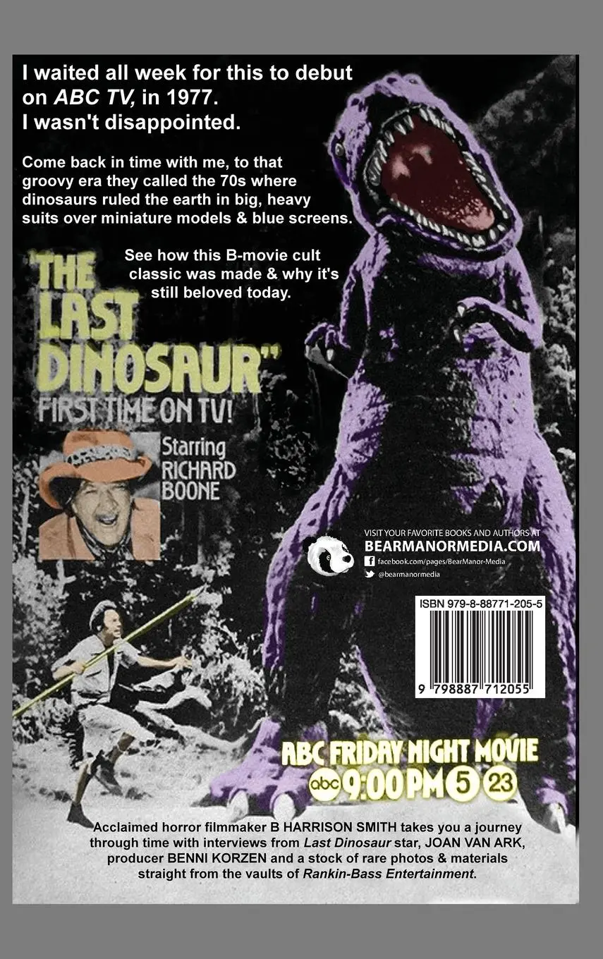 Rückseite: 9798887712055 | Making The Last Dinosaur (hardback) | B. Harrison Smith | Buch | 2023