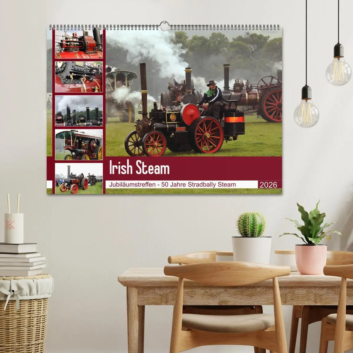 Bild: 9783457862155 | Irish Steam - 50. Dampftreffen in Stradbally (Wandkalender 2026 DIN...