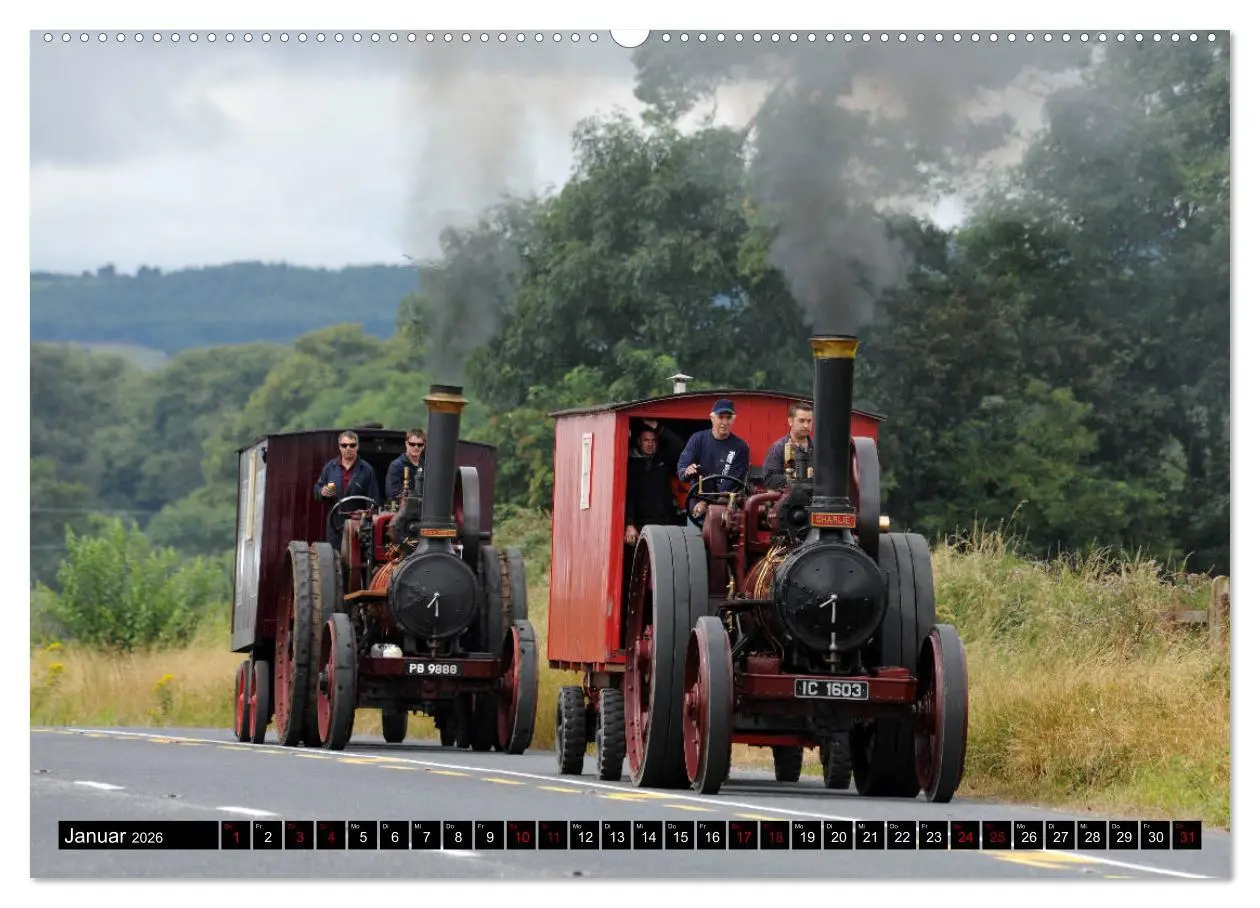 Bild: 9783457862155 | Irish Steam - 50. Dampftreffen in Stradbally (Wandkalender 2026 DIN...