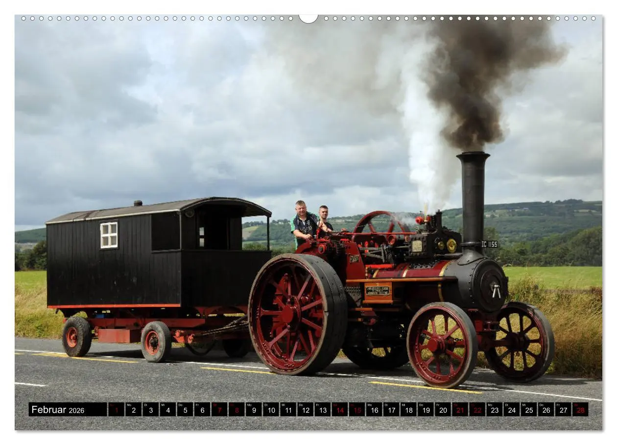 Bild: 9783457862155 | Irish Steam - 50. Dampftreffen in Stradbally (Wandkalender 2026 DIN...