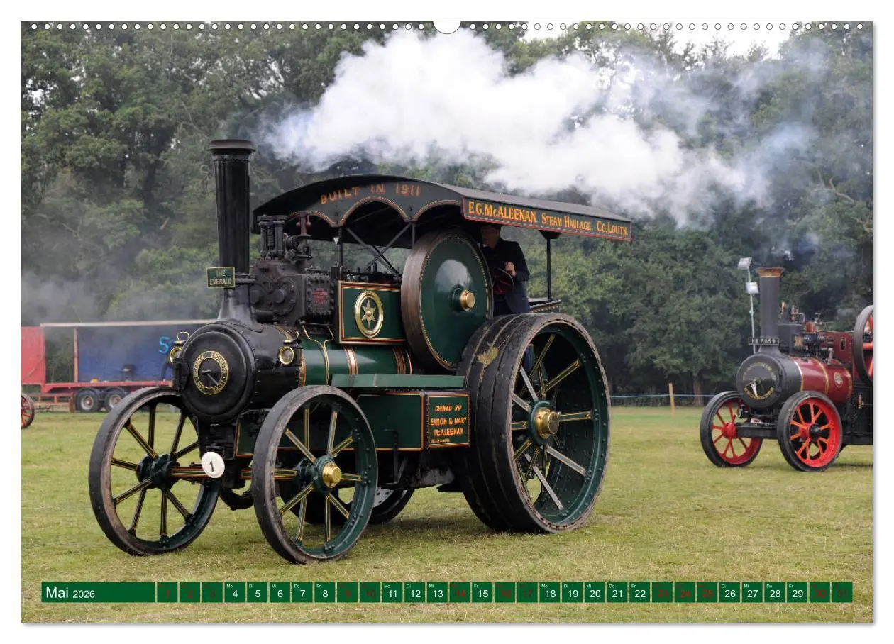 Bild: 9783457862155 | Irish Steam - 50. Dampftreffen in Stradbally (Wandkalender 2026 DIN...