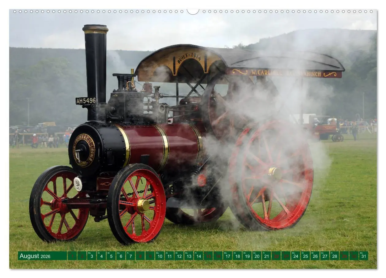 Bild: 9783457862155 | Irish Steam - 50. Dampftreffen in Stradbally (Wandkalender 2026 DIN...
