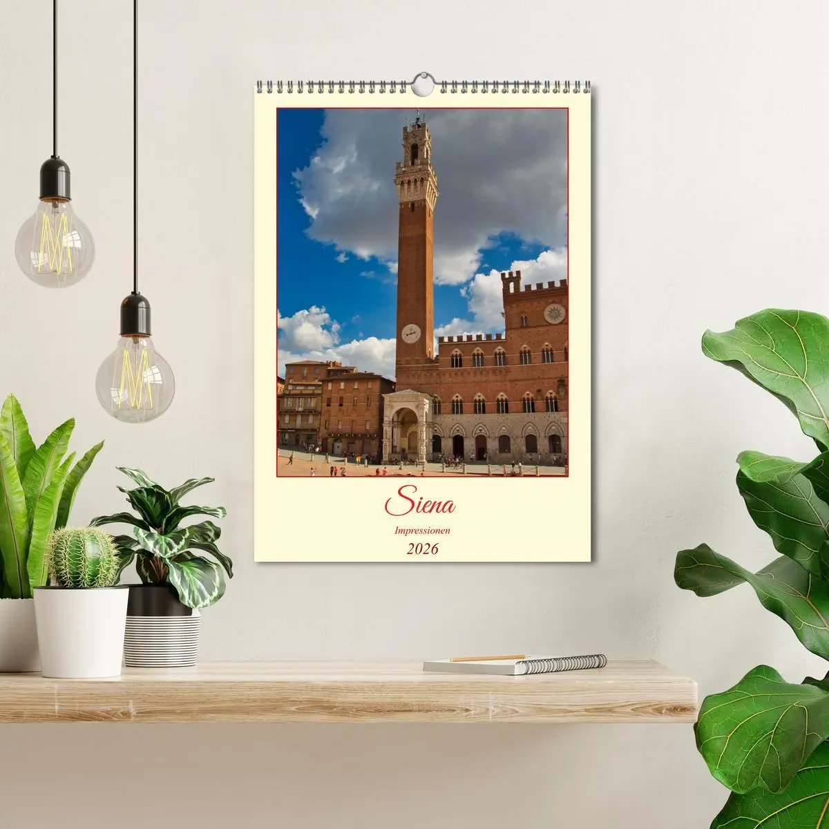 Bild: 9783516332155 | Siena - Impressionen (Wandkalender 2026 DIN A3 hoch), CALVENDO...
